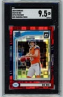 2024 Donruss Optic BO NIX Rated Rookie Red Pandora Broncos SGC 9.5 Mint+ D493