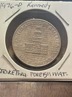 RARE 1976-D ERROR Kennedy Half /Eisenhower dollar Bicentennial SET UNC.