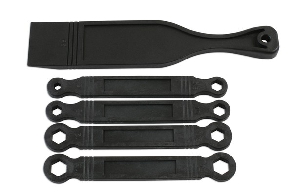 Laser Tools Nicht Kennzeichnung SchraubenschlüSsel & Stemmeisen Set 5Pc 7464-image
