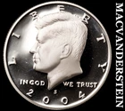2004-S Silver Kennedy Half Dollar - Choice Gem Proof  Lustrous  #i6487
