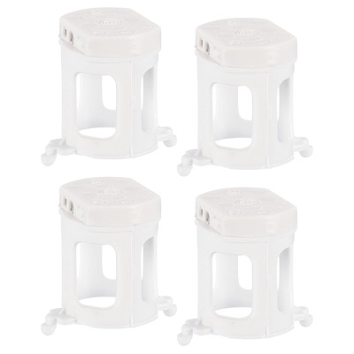 4pcs Fluorescent Lamp Start Base Holder Mounting Bracket Sockets 31x26mm