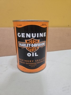 HARLEY DAVIDSON SAE 20W-50 LIMITED EDITION SERIES 1 VINTAGE OIL CAN P/N 62600062