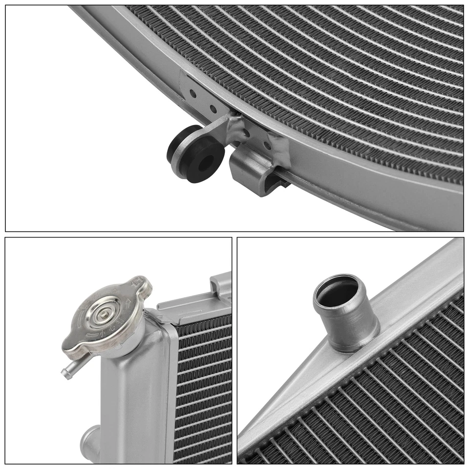 Radiator Engine Cooler Cooling Fit For Kawasaki Ninja ZX 6R ZX6R 2019-2023 2020 - Image 4 of 4