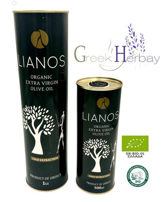 Bio Griechisches Natives Olivenöl Extra Koroneiki Sorte 250ml-1,5Lt Kaltgepre...