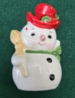 1940's Vtg Snowman Shaker Christmas Made In Japan — photo 1