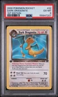 POKEMON TEAM ROCKET DARK DRAGONITE 1ST EDITION PSA 6 2000