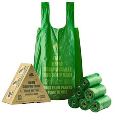 Ultra Thick Deep Dog Poop Bags for Large XL Breeds 4-Layer Interlocking...