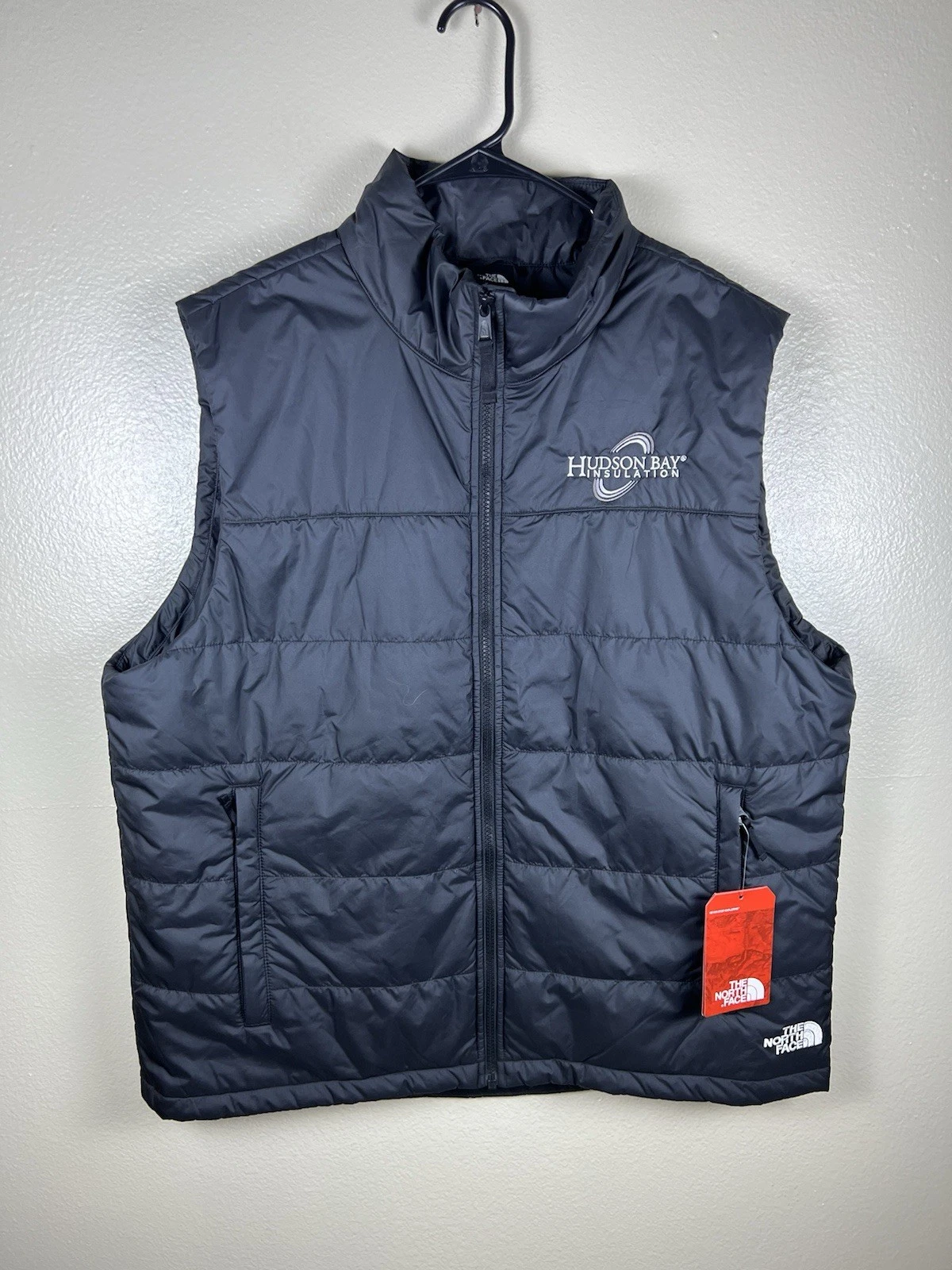 The North Face Everyday Insulated Vest Mens XL Black Full Zip Logo NWT Company
