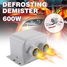600W Portable Electric Car Heater 12V DC Heating Fan Defogger Defroster Demister