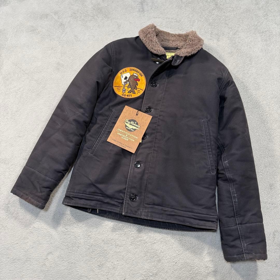 Buzz Rickson's BR12030 N-1 Deck Jacket Patch Cust… - image 1