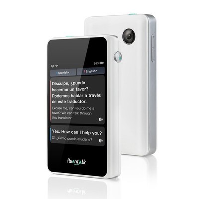 Timekettle, Fluentalk T1 Mini Translator Device No WiFi Needed, Built in 1-Ye...
