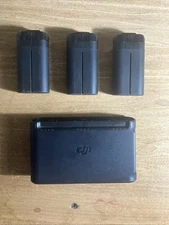 3 DJI Mini Batteries And 1, Two Way Charging Hub