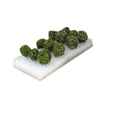 12Pcs Simulation Bush Tree Model Miniature Scene For 1:35/1:48/1:72/1:87 Scale