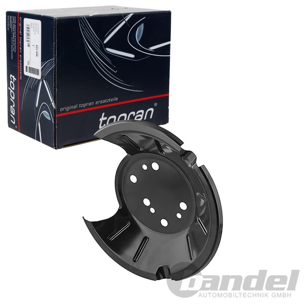 Topran Spritzblech Bremsscheibe Ankerblech Hinterachse Links FüR Ford Fiesta-image