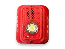 System Sensor P2RLED Fire Alarm Horn Strobe Wall Red