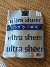 New Vintage Fashion Ultra Sheer Pantyhose Navy Blue Fits 5'5- 5'8  100-160lbs