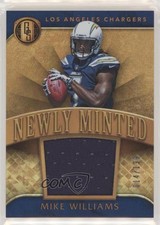2017 Panini Gold Standard Newly Minted Memorabilia 14/199 Mike Williams #4 no9