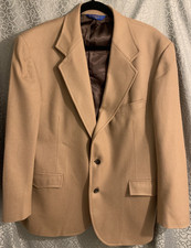 Pendleton Woolen Mills 100 Virgin Wool Camel Sport Coat-Western Flair 44