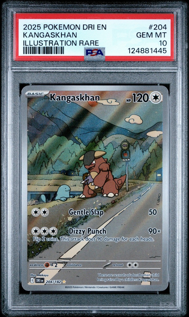 2025 POKEMON DRI EN-DESTINED RIVALS ILLUSTRATION RARE #204