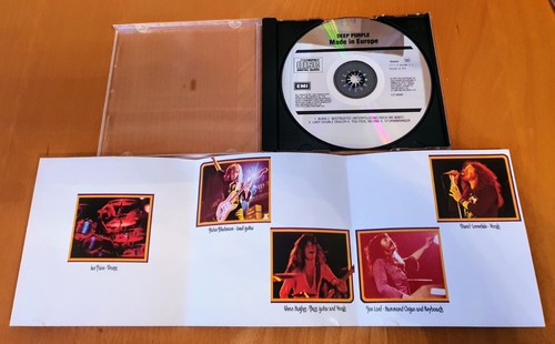 DEEP PURPLE - MADE IN EUROPE REISSUE CD EMI CDP 7 93796 2 EX/NM/VG+ - Picture 4 of 6