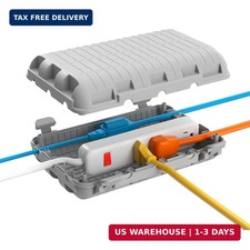 Outdoor Waterproof Electrical Box, Large Extension Cord Cover 9.05x6.61x2.67inc