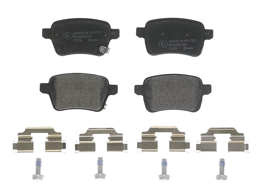 Fits BREMBO KLOCKI SZCZEKI CYLINDERKI P 23 156 BRAKE PADS REAR  ⭐UK Stock⭐ - Image 6