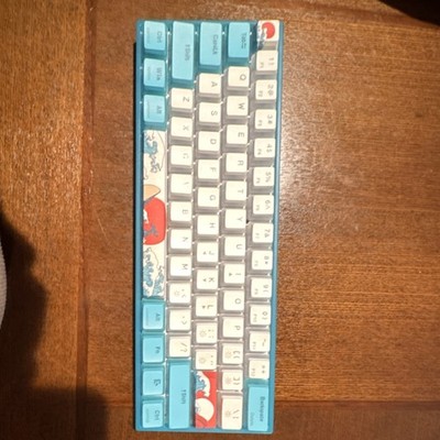 Womier 60% Percent Keyboard,WK61 V2 Mechanical RGB Wired Gaming Keyboard 
