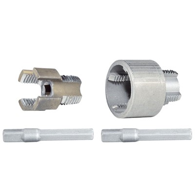 Electric Drill PVC Pipe Threader Kit PVC Thread Maker Tool for Electric Drill