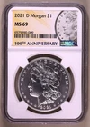 2021-D Morgan Dollar NGC MS69 ***RARE ORIGINAL COIN***