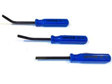 Matco Tools NEW PPB3K 3 Piece BLUE Hard Handle Mini Pocket Pry Bar Set USA MADE