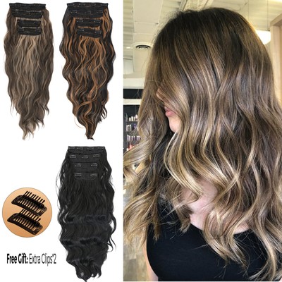 Bobo Style U-förmige Halbperücke – Clip-in, Gerade, 38 Cm, Schwarz, Mit 5 Clips, Für Natürlichen Look