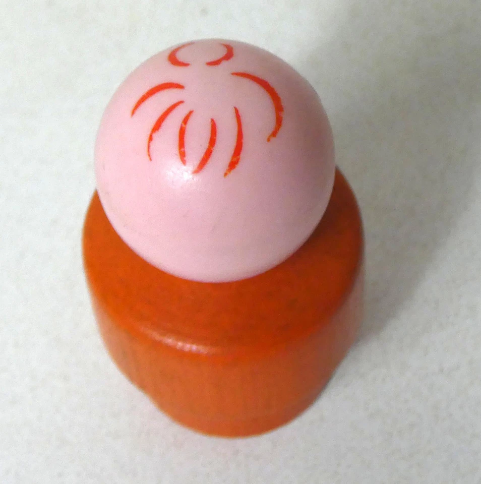 Fisher Price Vintage rare personnage petit garçon bois little people - Photo 4/4