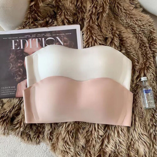 Sujetador de pecho antideslizante para mujer ropa interior sin tirantes camisola belleza espalda invisible - Imagen 9 de 32