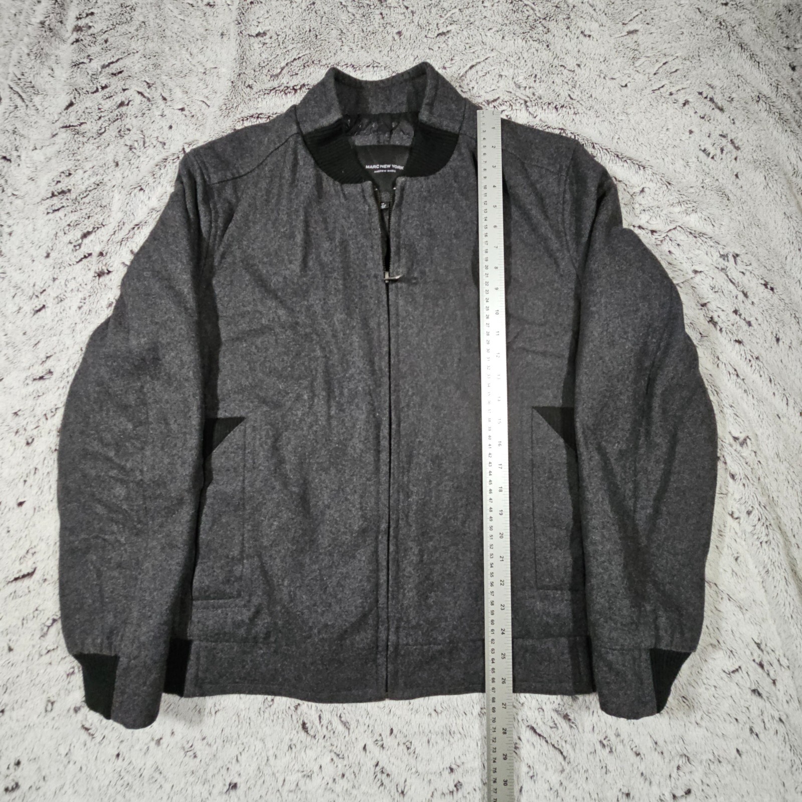 Andrew Marc New York Jacket Grey Medium image 4