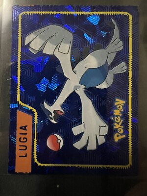 2024 POKEMON Last Evolution Sticker #Em1 LUGIA Blue Holo Limited Edition Foil