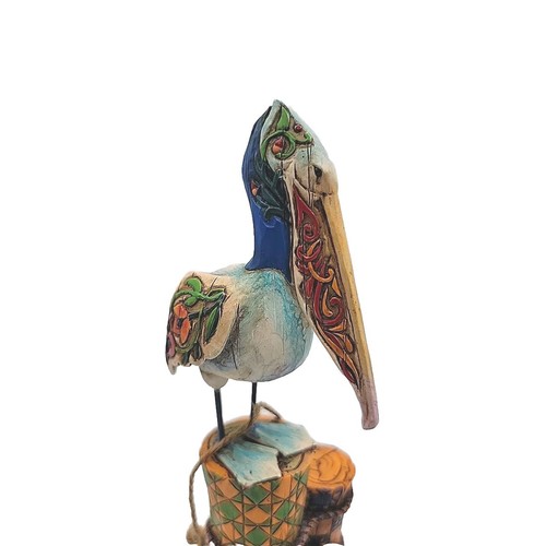 Jim Shore Shorelights Seaside Sentinel Star On Point Pelican 8.5" Figurine 2004 - Picture 4 of 18