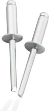200 Pcs 5/32" X 5/8" Aluminum Pop Rivets, 4 X 16Mm Blind Rivets, 4 X 16Mm