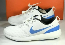 NIKE ROSHE G GOLF SHOES MENS SIZE 8 SUMMIT WHITE/CAROLINA BLUE CD6065-101