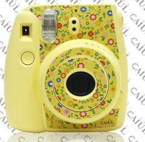 2* Flower Camera Body Decoration Stickers for Mini8/9 Camera