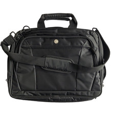 TARGUS Laptop Case Courier Bag Shoulder Strap Handles Storage Pockets 15"x12"x4"