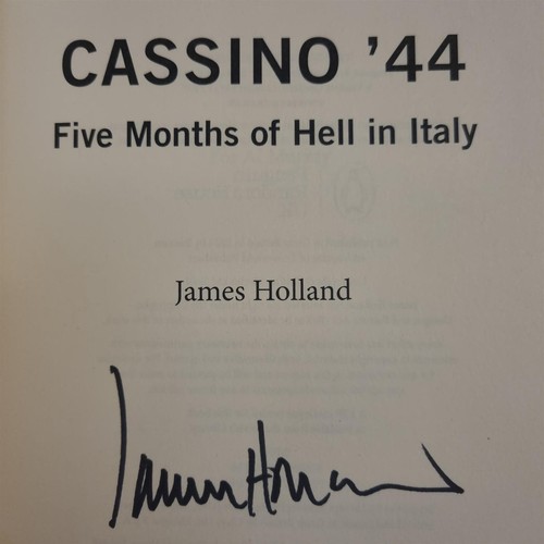 Signed Book - Cassino '44 by James Holland First Edition 1st Print - Picture 2 of 3