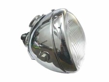 Lucas Chrome 7 Headlight Headlamp Ssu700 Bsa Norton Matchless Bobberb2