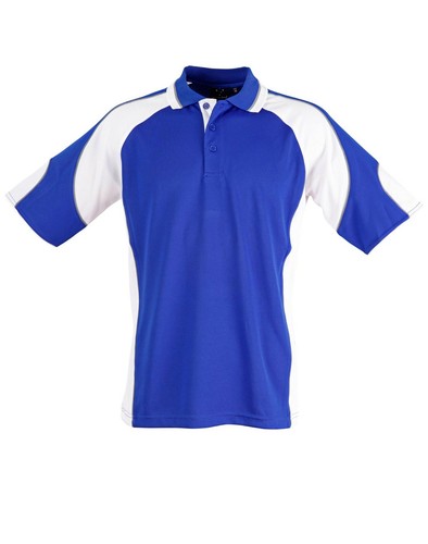 ASHFORD l COOLDRY TRI-COLOUR CONTRAST POLO WITH SLEEVE PANELS l MEN - Picture 9 of 30