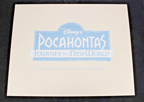 DISNEY LITHOGRAPHIEN Pocahontas schlafende Schönheit Aschenputtel Glöckner Notre Dame - Bild 3 von 9