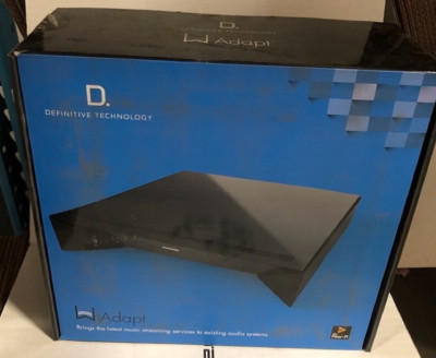 NEW Definitive Technology W Adapt Pre-Amp/Wireless Music Adapter Streaming Music