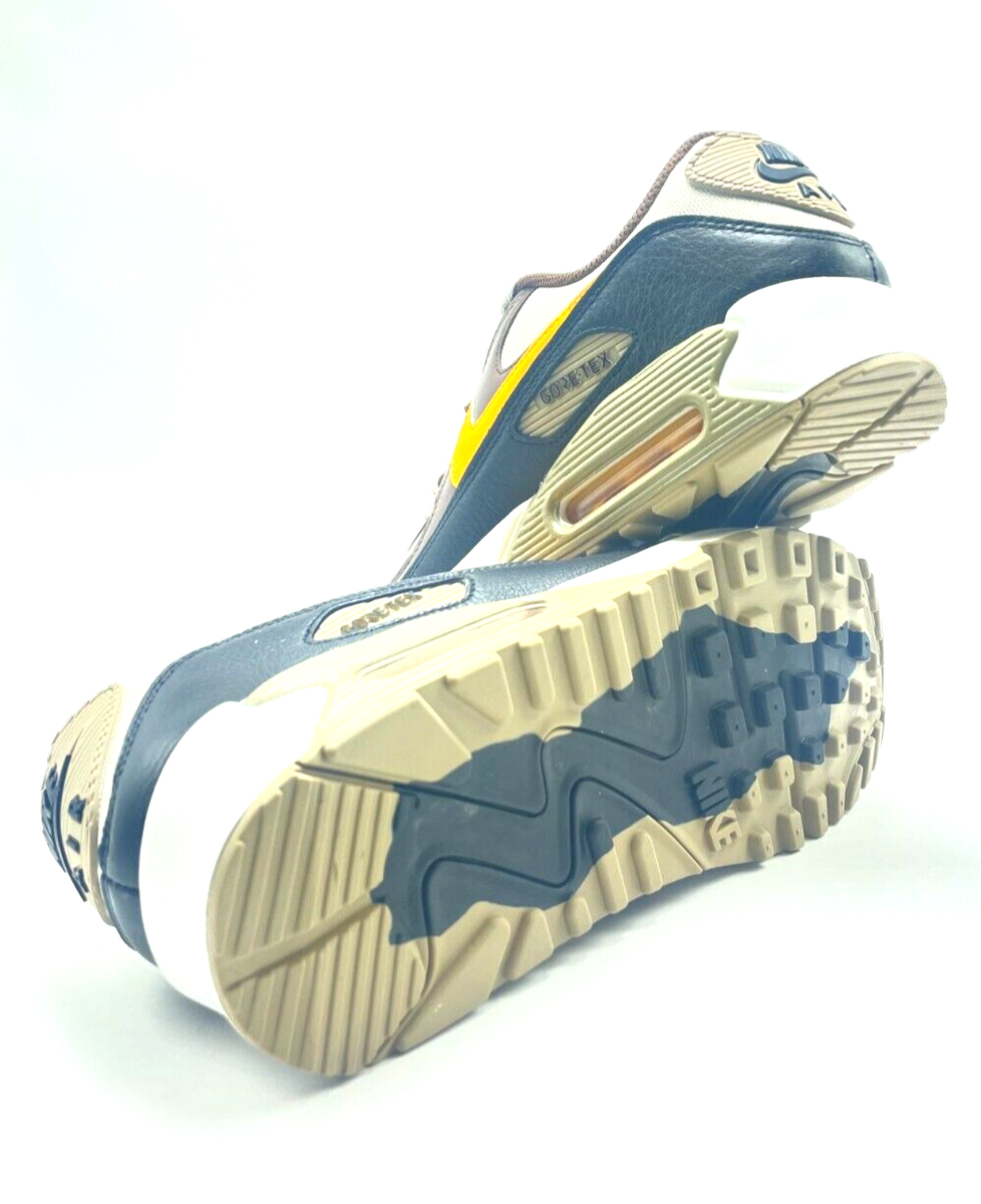 NEW* MEN Nike AIR MAX 90 GORE TEX CACAO WOW (FD5810 201), SZ 8.0