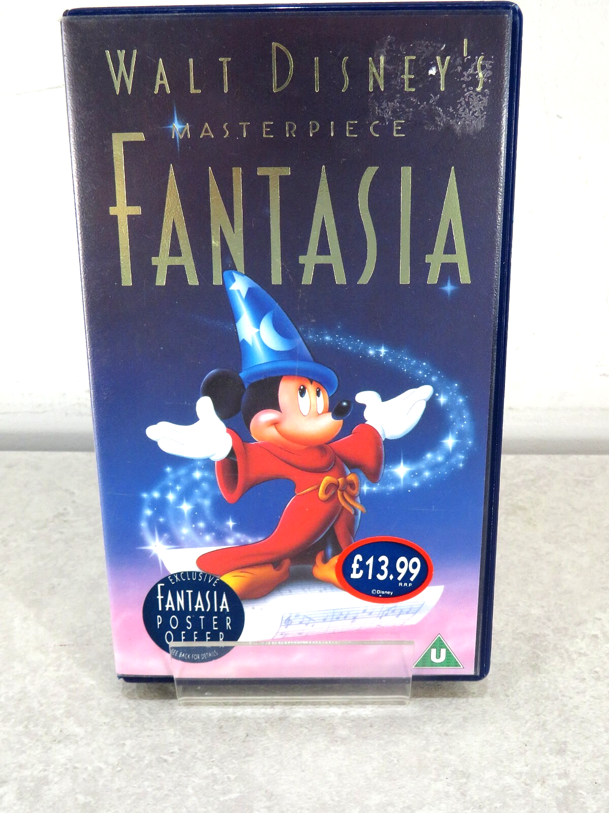 Walt Disney Masterpiece Fantasia VHS