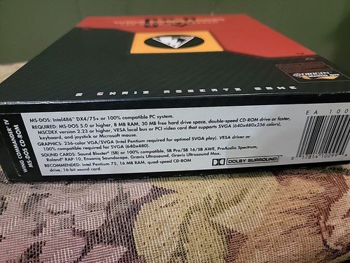 Wing Commander IV: The Price of Freedom PC CD-ROM Big Box for Mac MacIntosh 1995 - Picture 6 of 6