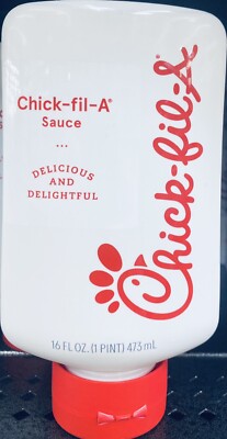 Chick-Fil-A REGULAR Dipping Sauce 16 Fl Oz Squeeze Bottle - DISPLAY READY