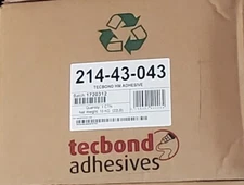 Tecbond adhesive 214-43-043 fast set packaging glue plugs 1-3/4" x 1-3/4" 22 lbs